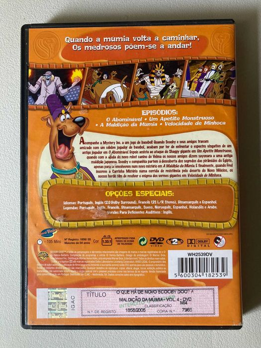 [DVD] Scooby-Doo, Volume 4 - A Maldição da Múmia!