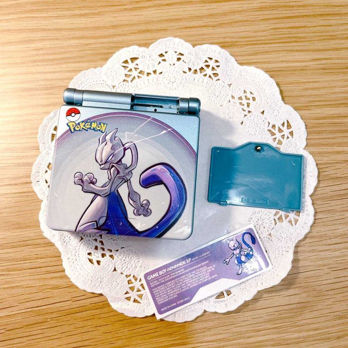 Game Boy Advance SP Mewtwo Shell