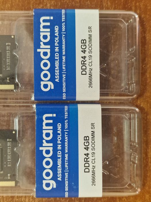 Модуль памяти SO-DIMM 4GB/2666 DDR4 Goodram (GR2666S464L19S/4G)