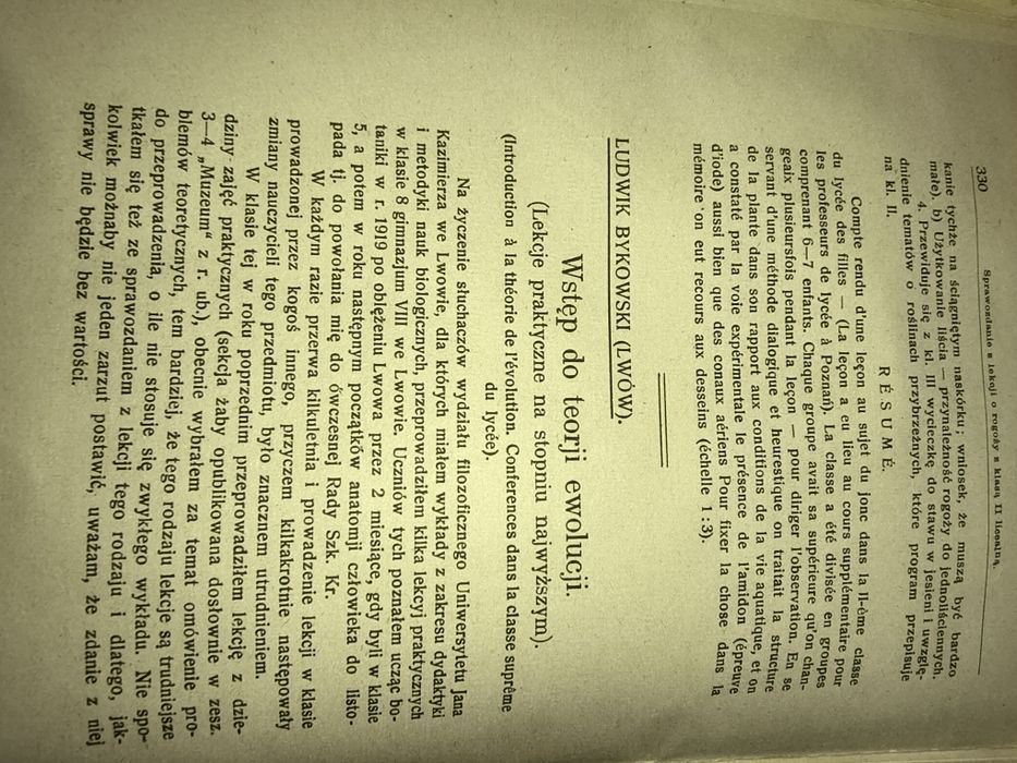 "Muzeum" 1922 r. - edukacja
