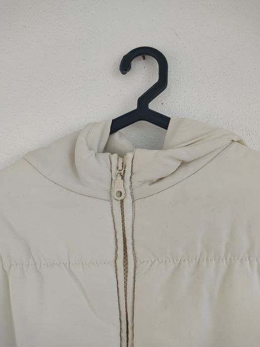 Kispo de penas branco, 10 anos menina, Benetton