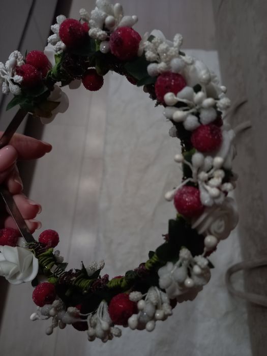 Обруч веночек для девочки