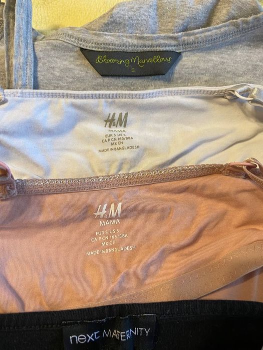Майки для годування H&M і не тільки