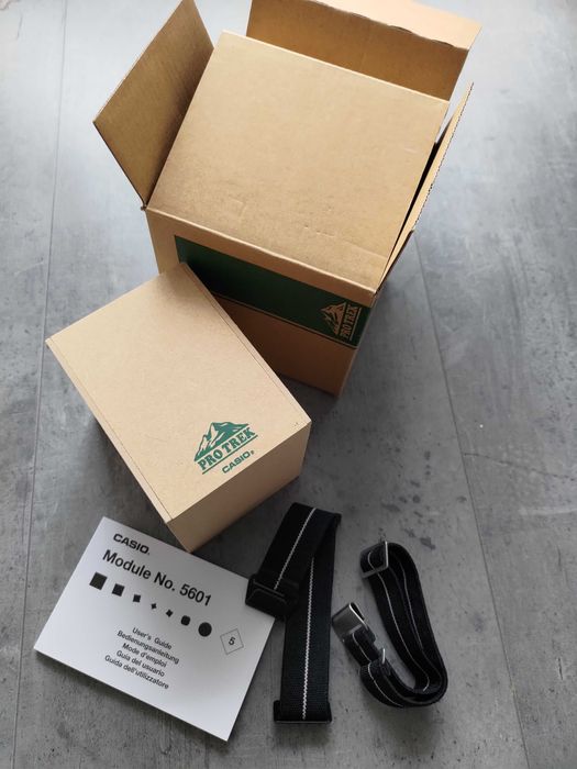 Casio Protrek PRT-B50-1ER Quad Sensor Bluetooth idealny Gratis 2 paski