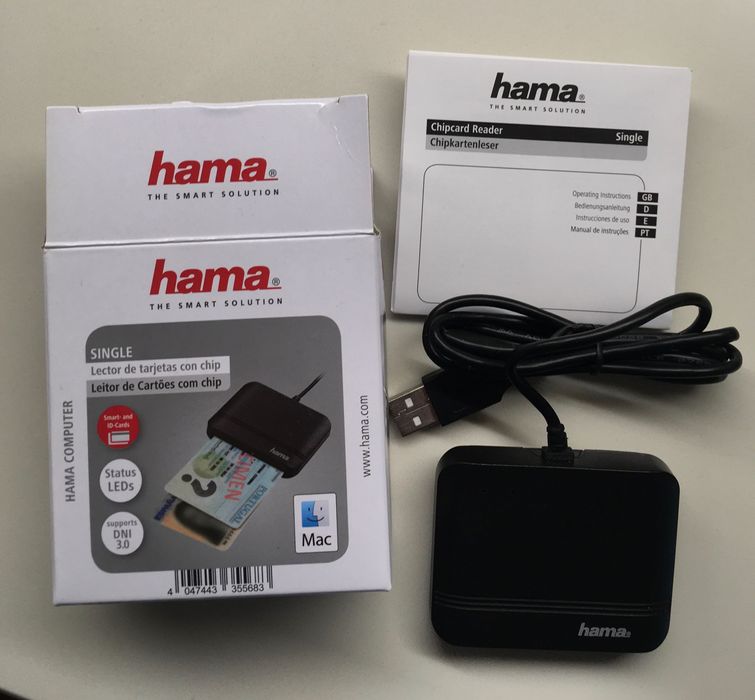 Leitor de cartões com chip Hamma (como Novo)64354258589313120