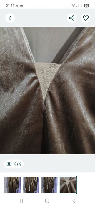 Очень красивая платье нарядне з велюра