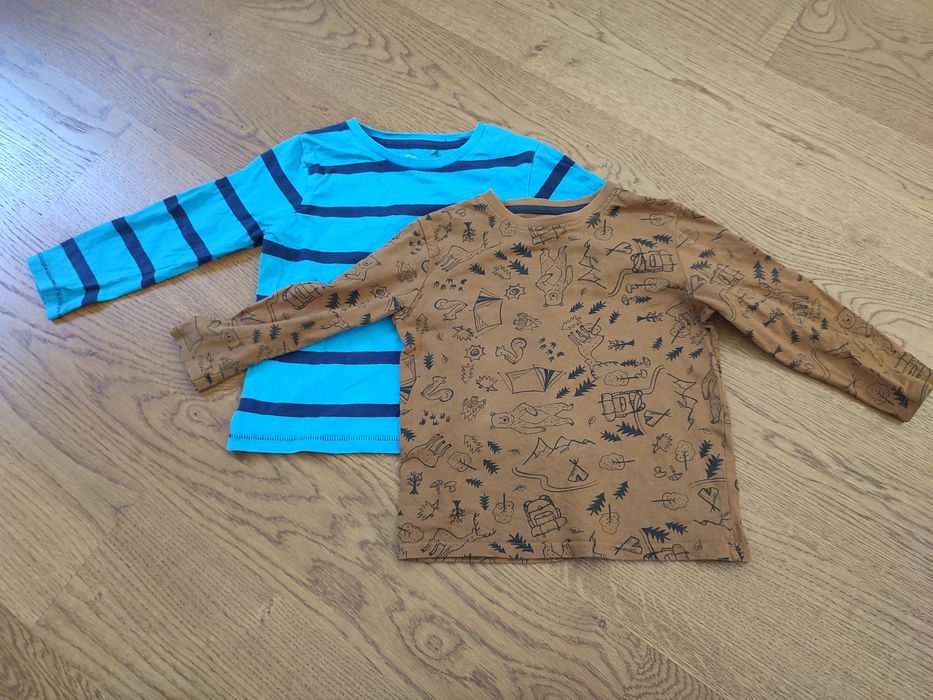 Bluzki długi rękaw chłopiec Smyk rozmiar 104