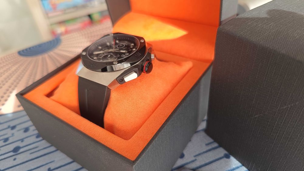 Męski zegarek TSAR 100M MIYOTA JS20 szkło szafir Business Luxury