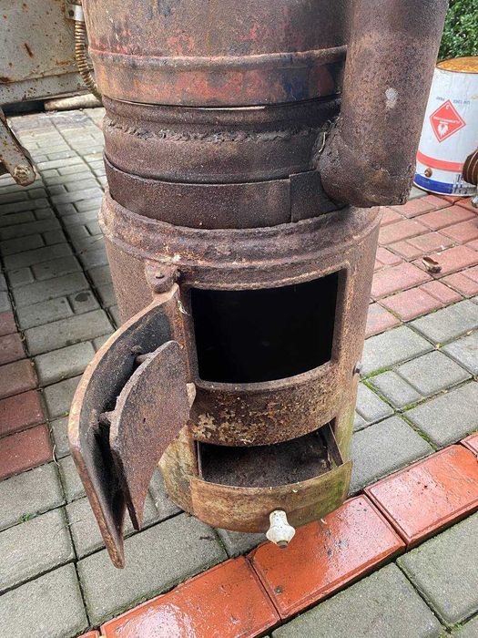 Продається металева піч-буржуйка. Буржуйка з димоходом для опалення!