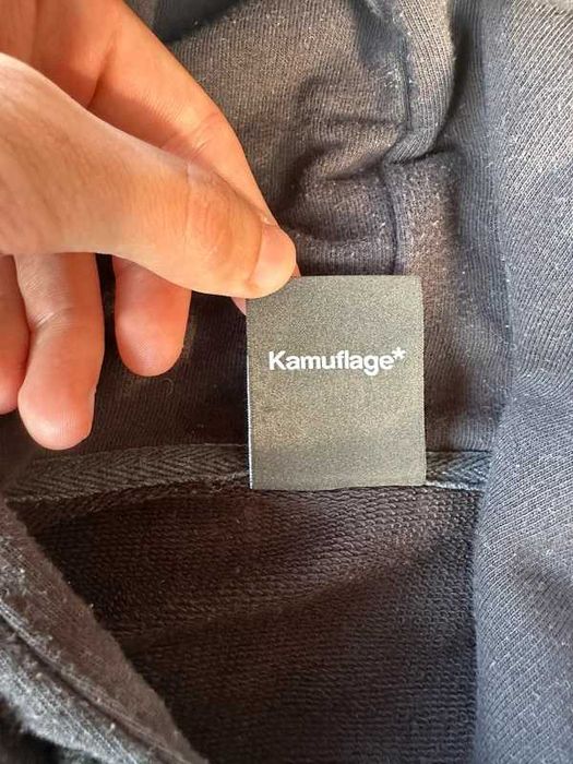 Kamuflage sweatshirt hoody Naughty black