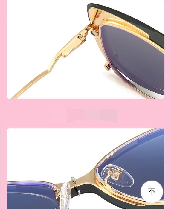 Oprawki okulary 2w1 clip on Zerówki z nakładką UV