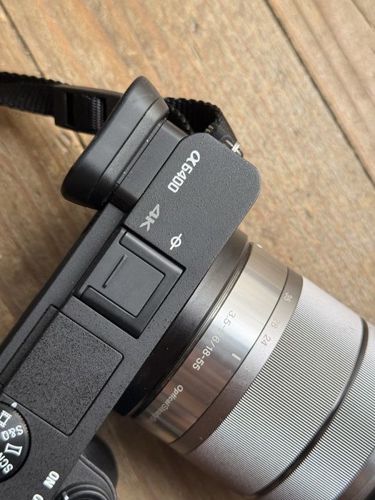 Sony alpha 6400 como nova
