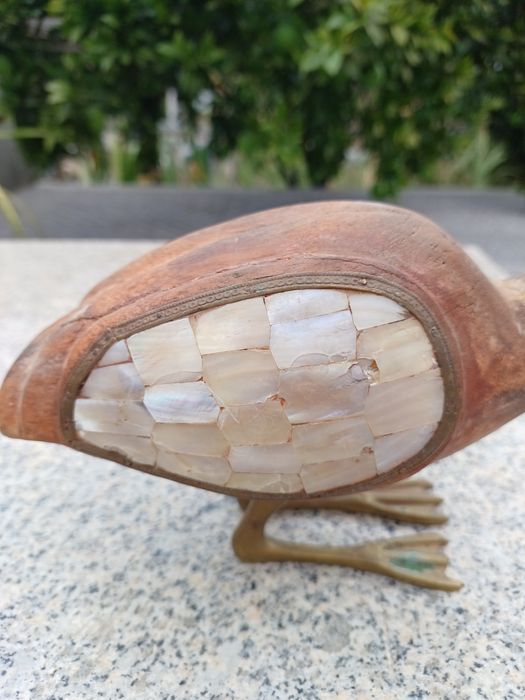Escultura de pássaro