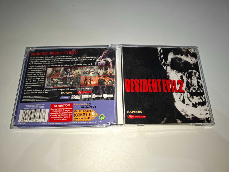 Resident Evil 2 [Uszkodzona!] Sega Dreamcast DC