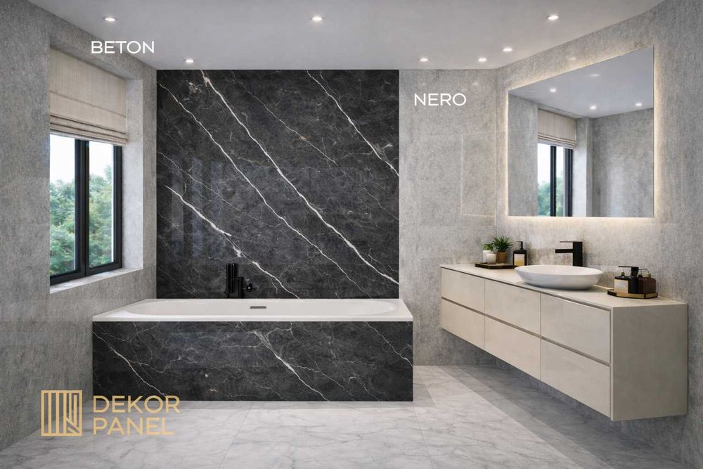 PŁYTA WĘGLOWA,PANEL ŚCIENNY PCV,122x260 lub 122x280cm, odbiór/wysyłka