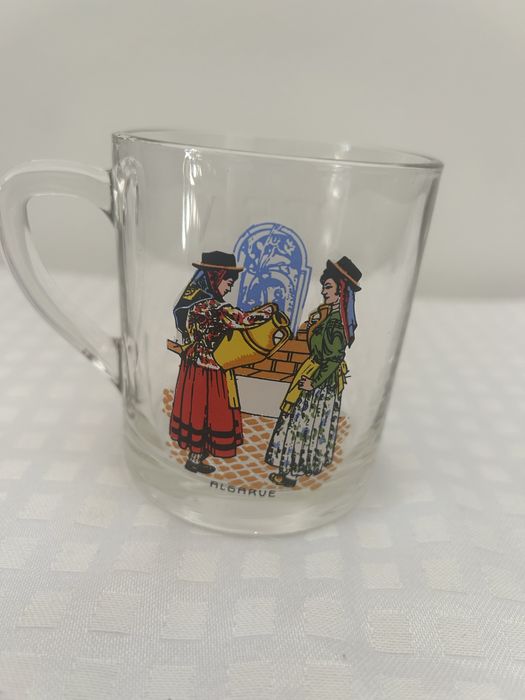 Conjunto de 5 canecas