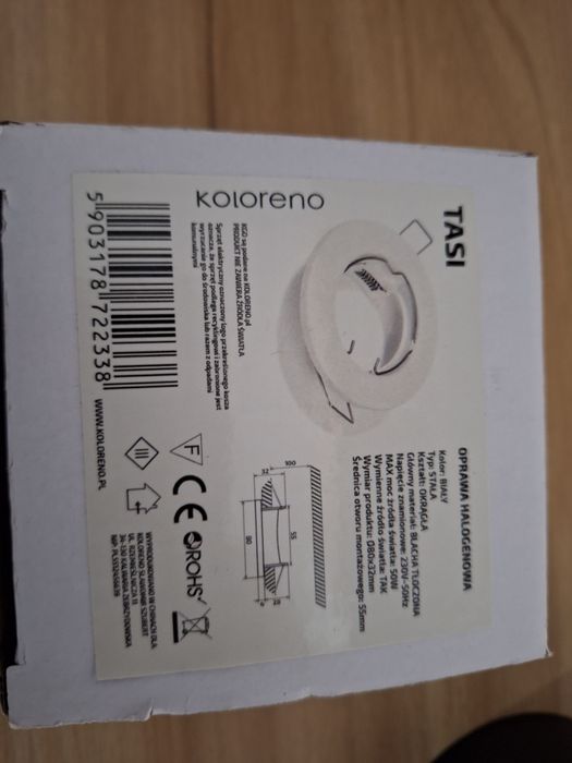 Oprawy halogenowe kanlux i koloreno