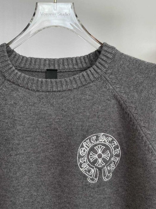 Светр Chrome Hearts | Преміальна Кофта Хром Хартс | Тепла Кофтинка