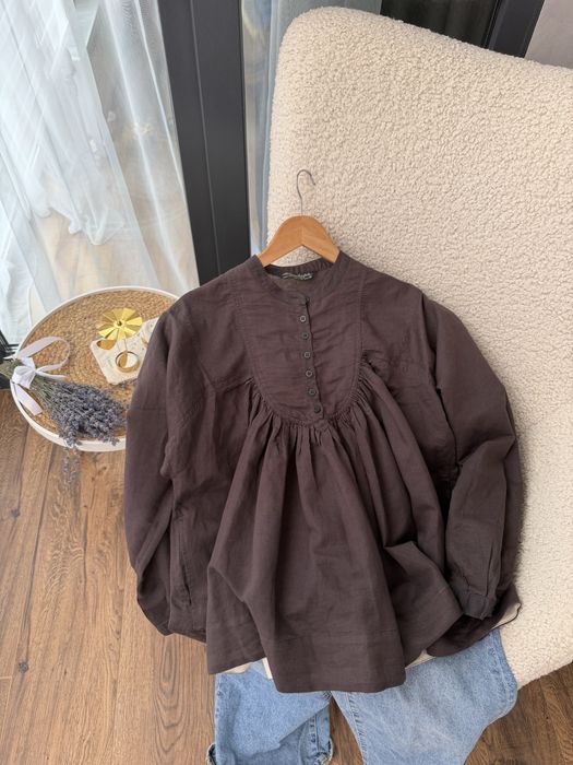 Крута натуральна блуза розлітайка allsaints, 12р