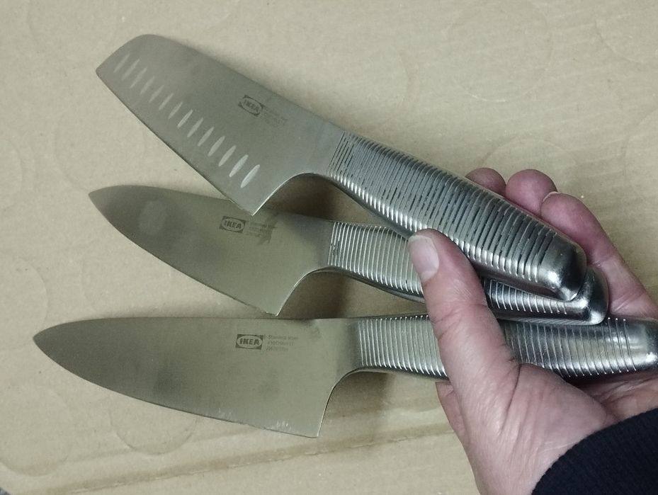 Conjunto 3 facas chef IKEA 365+