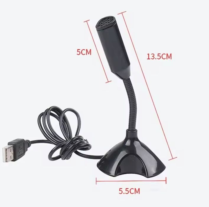 Microfone usb plug and play