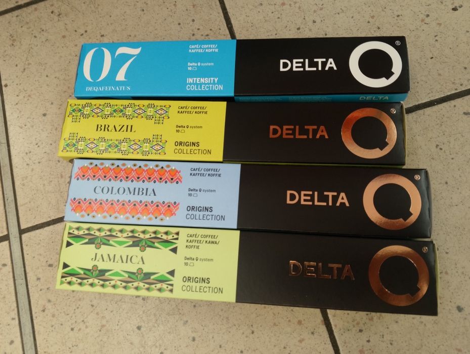 Nowy Ekspres kapsułkowy Delta Q MILKQOOL mini 20 bar czarny
