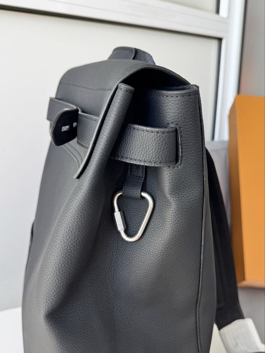 Рюкзак Louis Vuitton Steamer, чоловій чорний рюкзак луі вітон , backpack