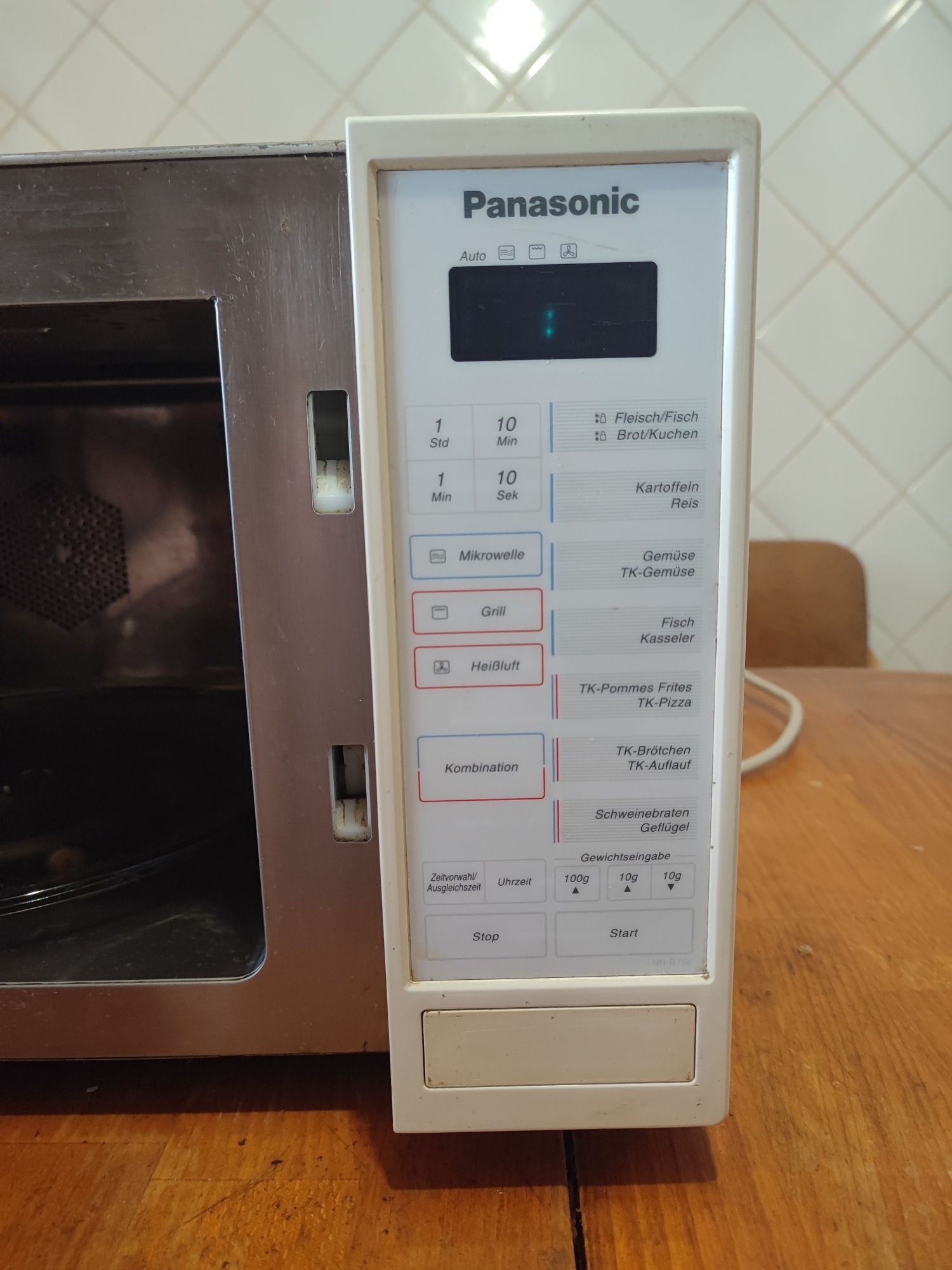 Микроволновка с panasonic с грилем и конвекцией nn-b756bgtg: 2 200 грн ...