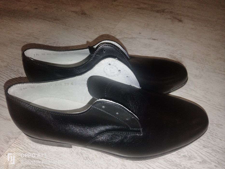 Buty wyjściowe gabardyna