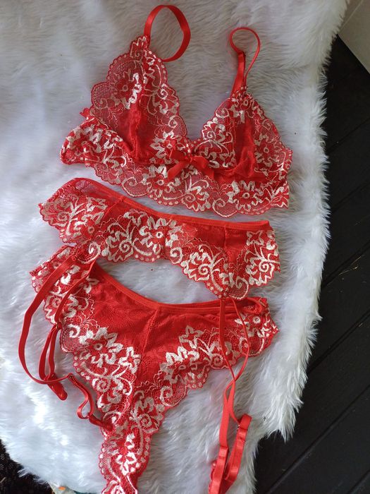 Комплект еротичної сексуальної мереживної білизни romwe розмір с