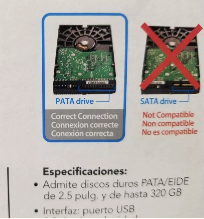 Карман hdd Dynex 2.5* PATA Hard Drive Enclosure DX-PHD25