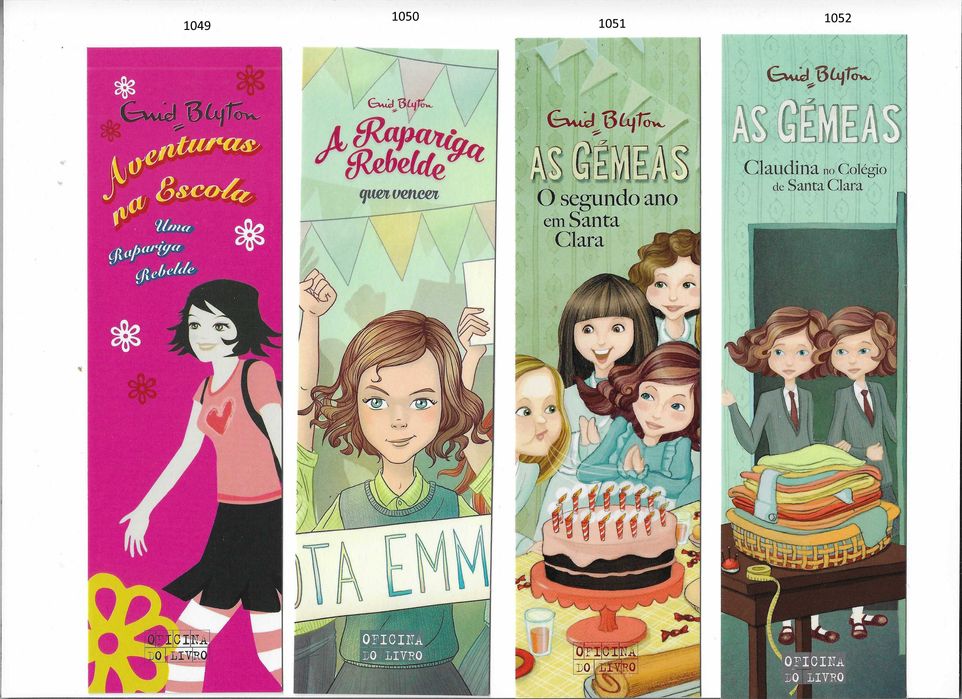 20 marcadores de livros - novos - olx X10934