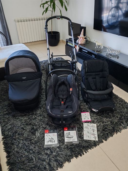 Trio Bebecar I3 com todos os acessórios
