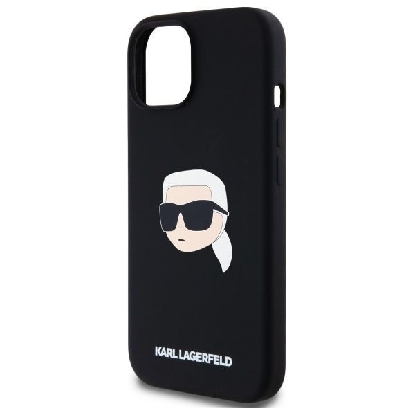 Karl Lagerfeld KLHMP15SSKHPPLK iPhone 15 6.1" czarny/black hardcase Si