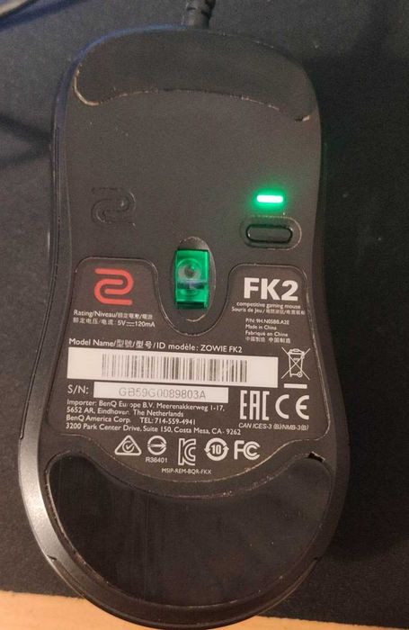 Rato gaming BenQ Zowie FK-2
