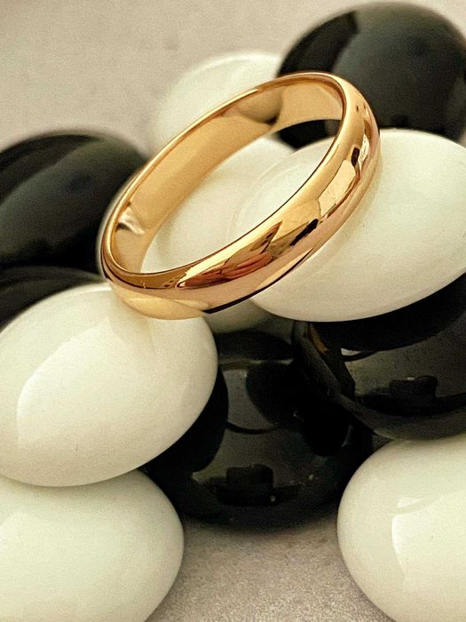 Позолоченное Обручальное Кольцо (Позолота 585 пробы), Обручка. Акция