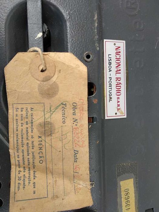 Leitor de bobines ; marca Grundig