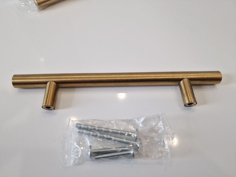 Puxadores de gaveta para cozinha dourados