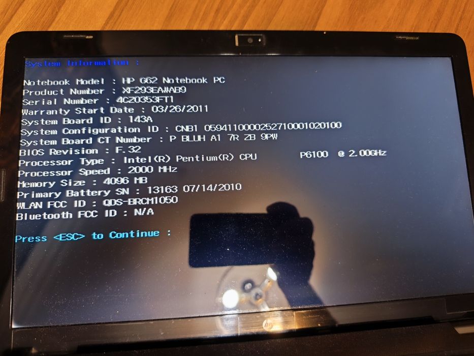 HP Laptop without Hard Drive64551832372099122