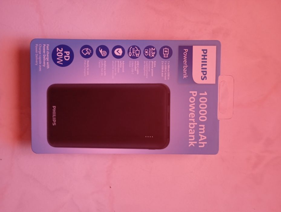 Powerbank Philips 10.000 mAh – 20W