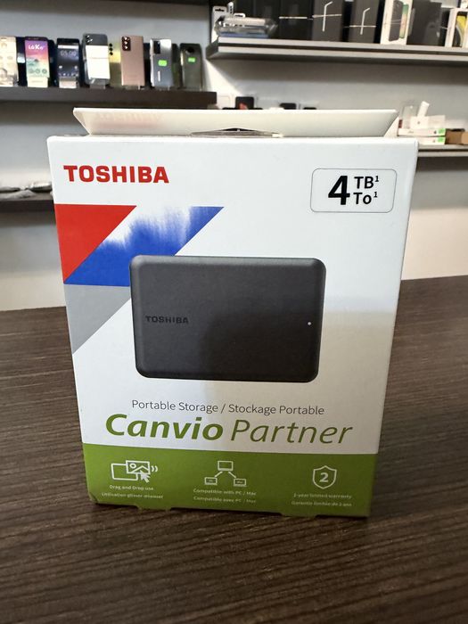 Dysk zewnętrzny Toshiba Canvio Partner 4TB POznań Długa 14