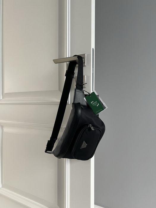 Поясна сумка бананка Emporio Armani оригінал