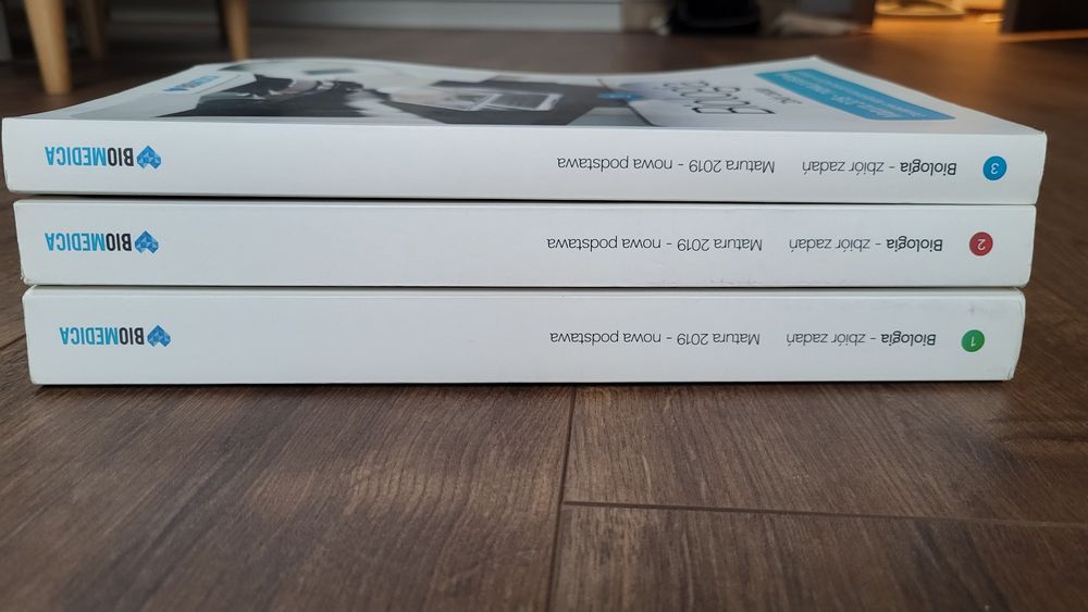 Zbiór zadań Biologia. Matura 2019 Tom 1, 2, 3