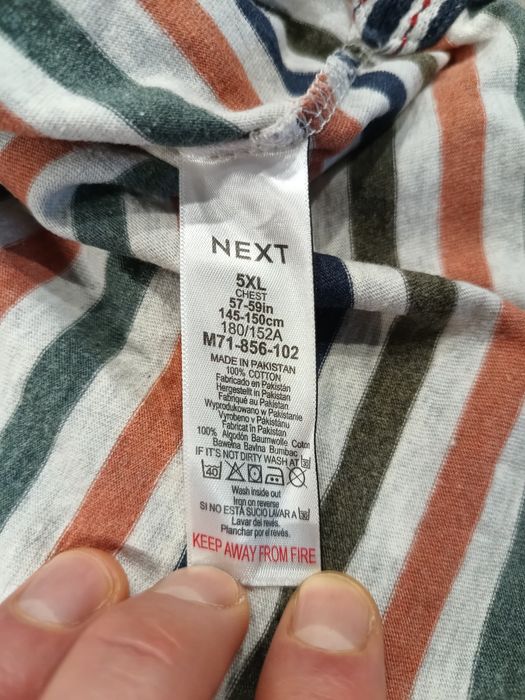 Męska koszulka polo plus size 5XL Nest Supply 100% bawełna t-shirt