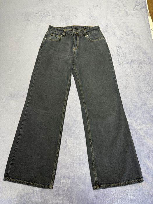 Джинси Regular Fit жіночі Trendyol TWOAW26JE00069 38 Black