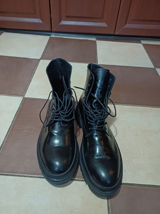 Ботинки чоловічи  Лак St Moritz розмір 44-45 устілка 29.2 см