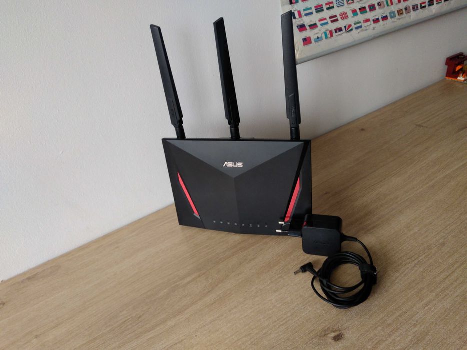 ASUS RT-AC86U gamingowy router AC2900 dual band AiMesh 2x usb max. 2900 mb/s