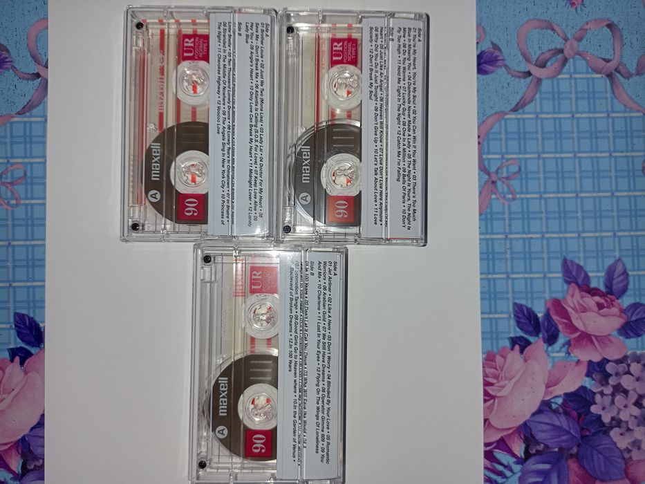 Новые кассеты с записью