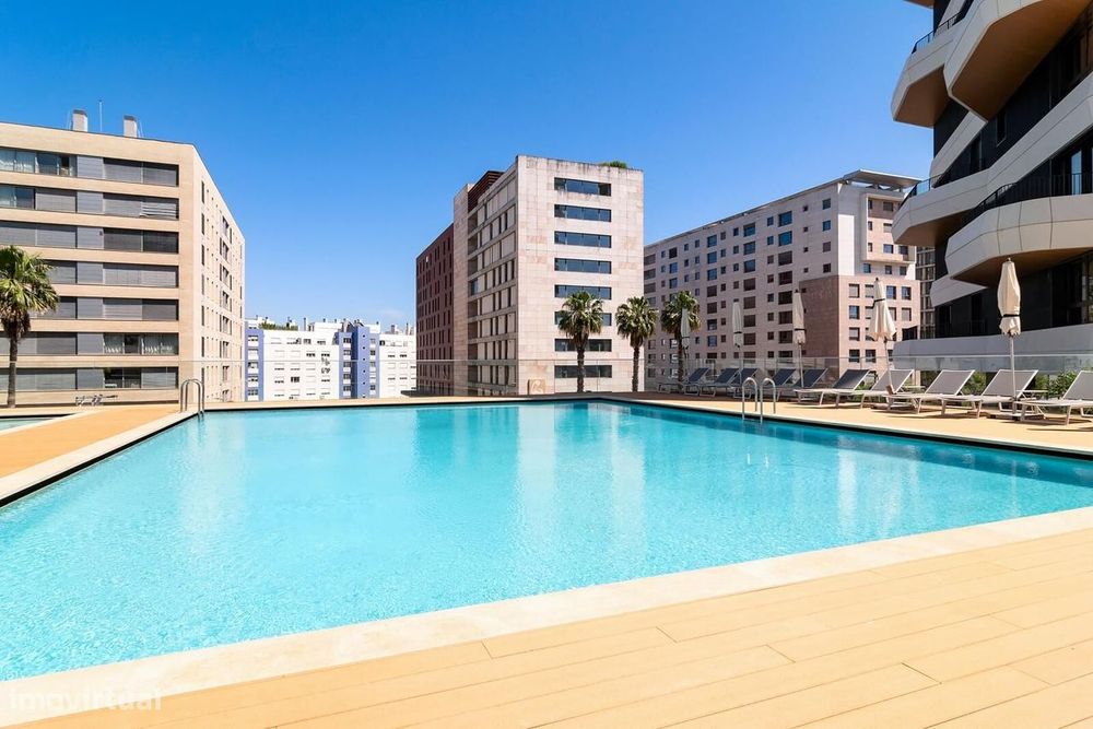 Apartamento T1 com jardim, Parque das Nações, Lisboa