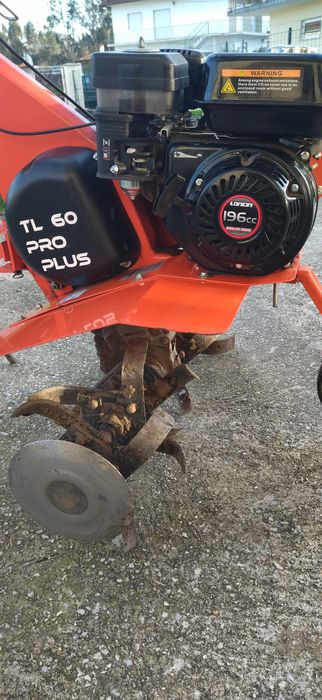 Motoenxada TRIUNFO TL 60 PRO PLUS c/ motor LONCIN (usados pela STIHL)